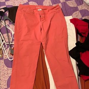 Or navy pixie pants coral in color!